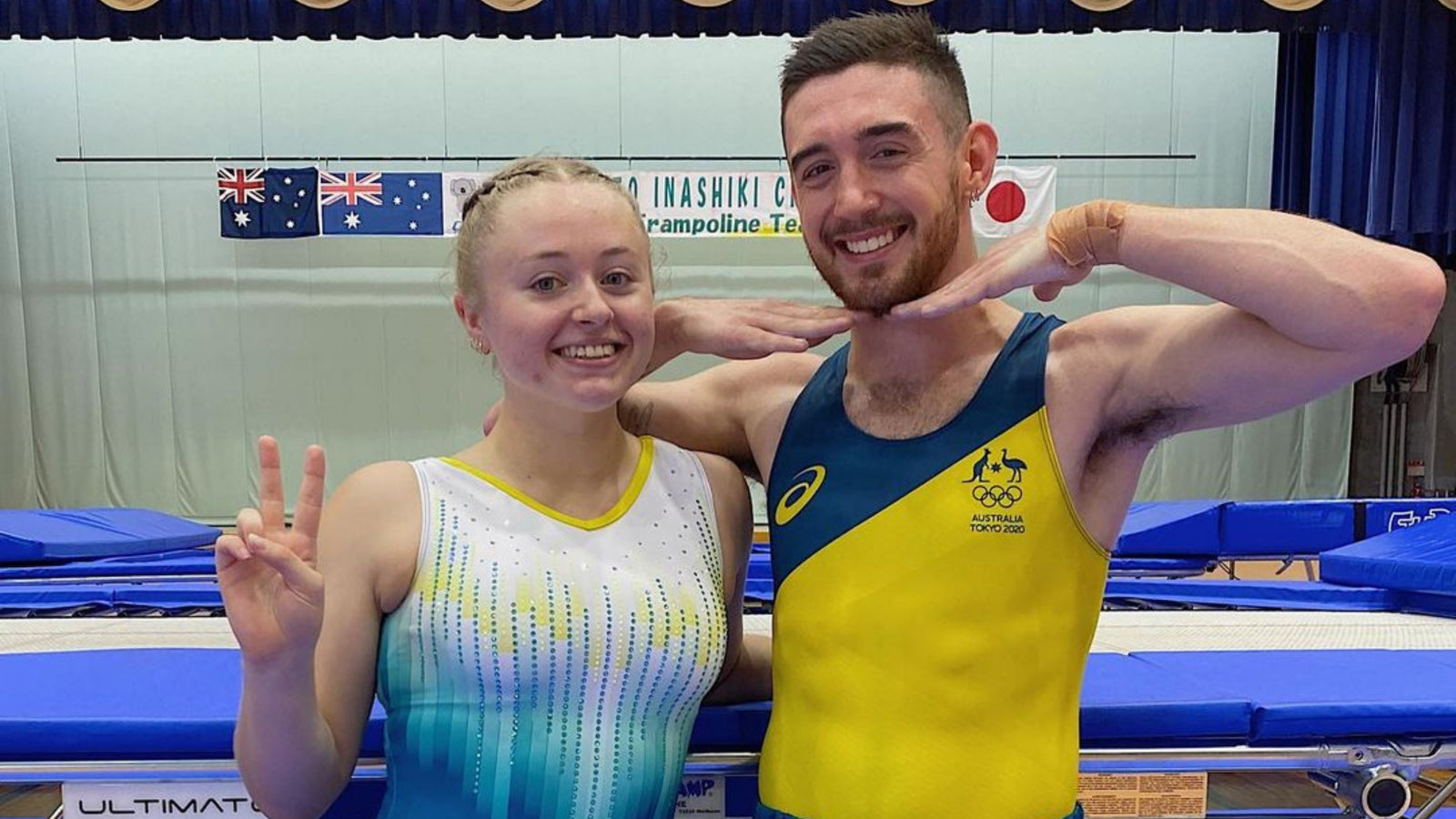 The Trampoline Team for Tokyo 2020 Olympics