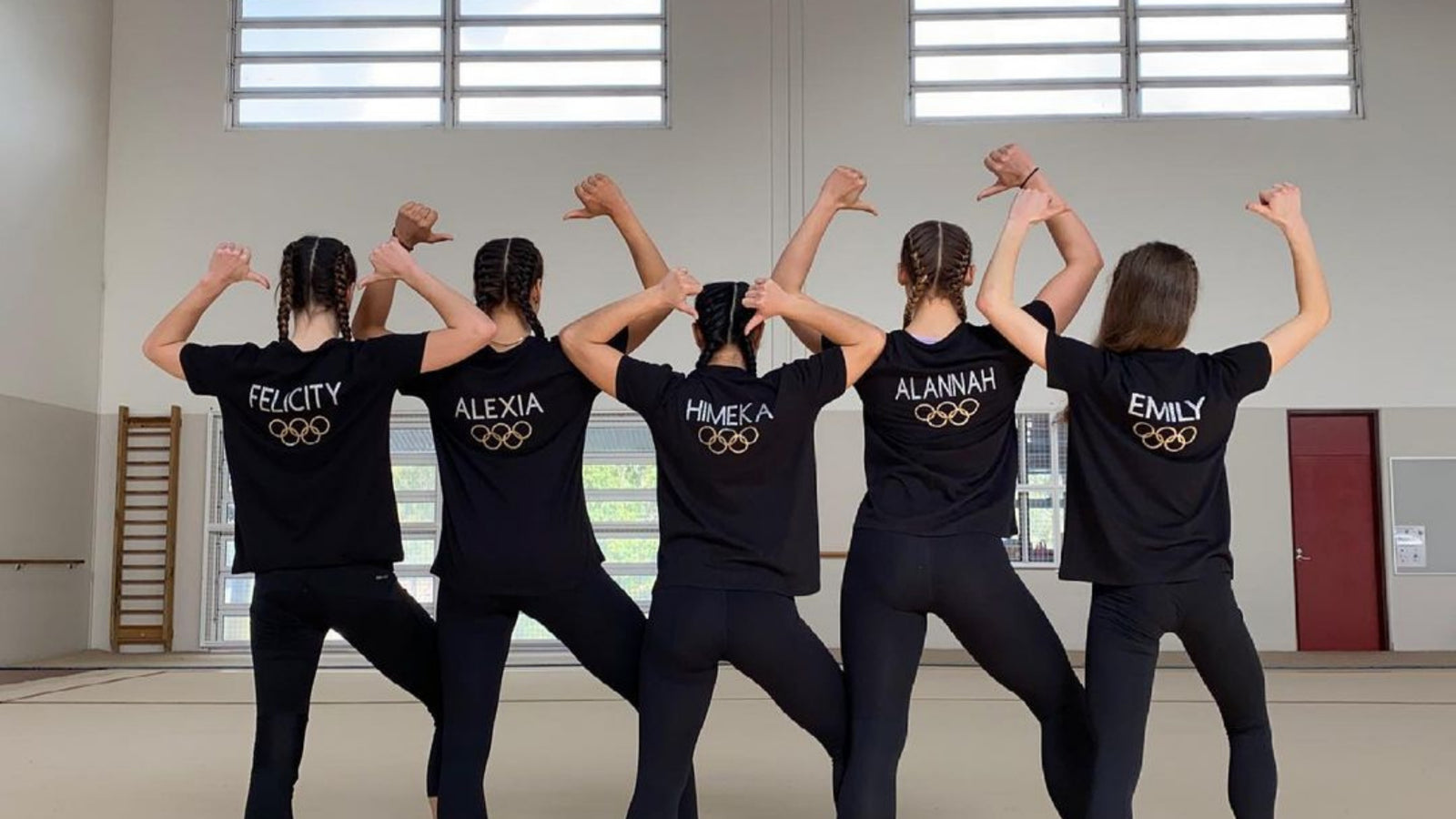 The Rhythmic Gymnastics Team for Tokyo 2020 Olympics