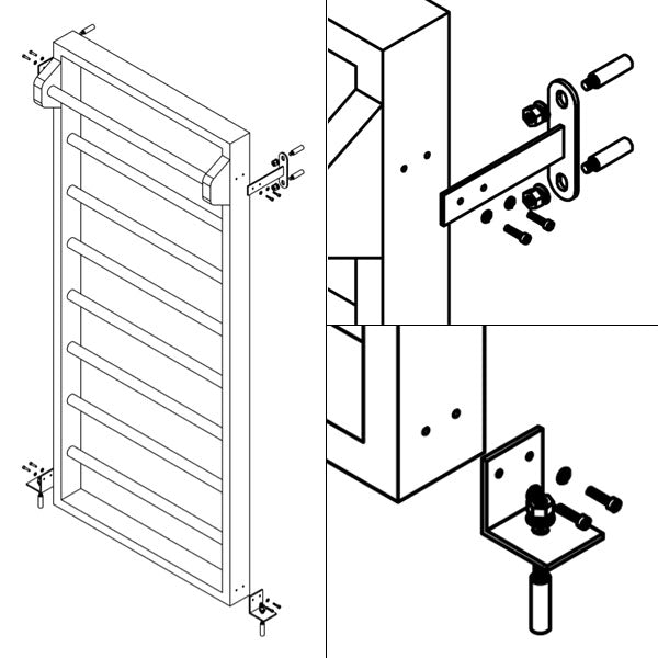 Wall/Stall Bar