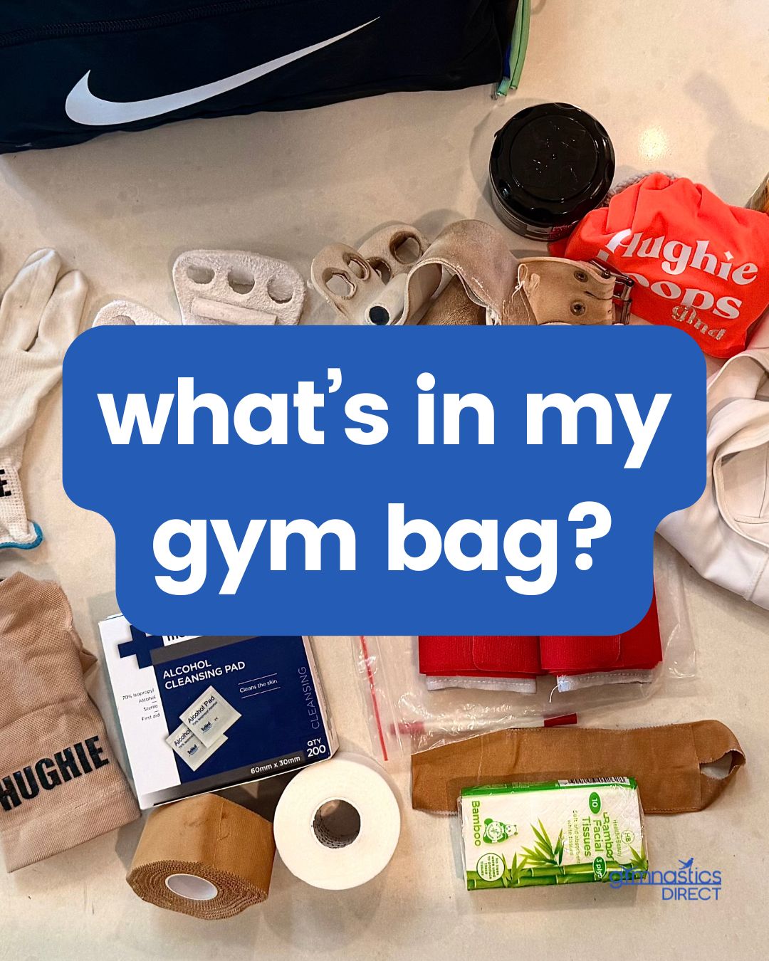 Ambassador Spotlight - What's in a MAG Gymnast's Bag with Hughie