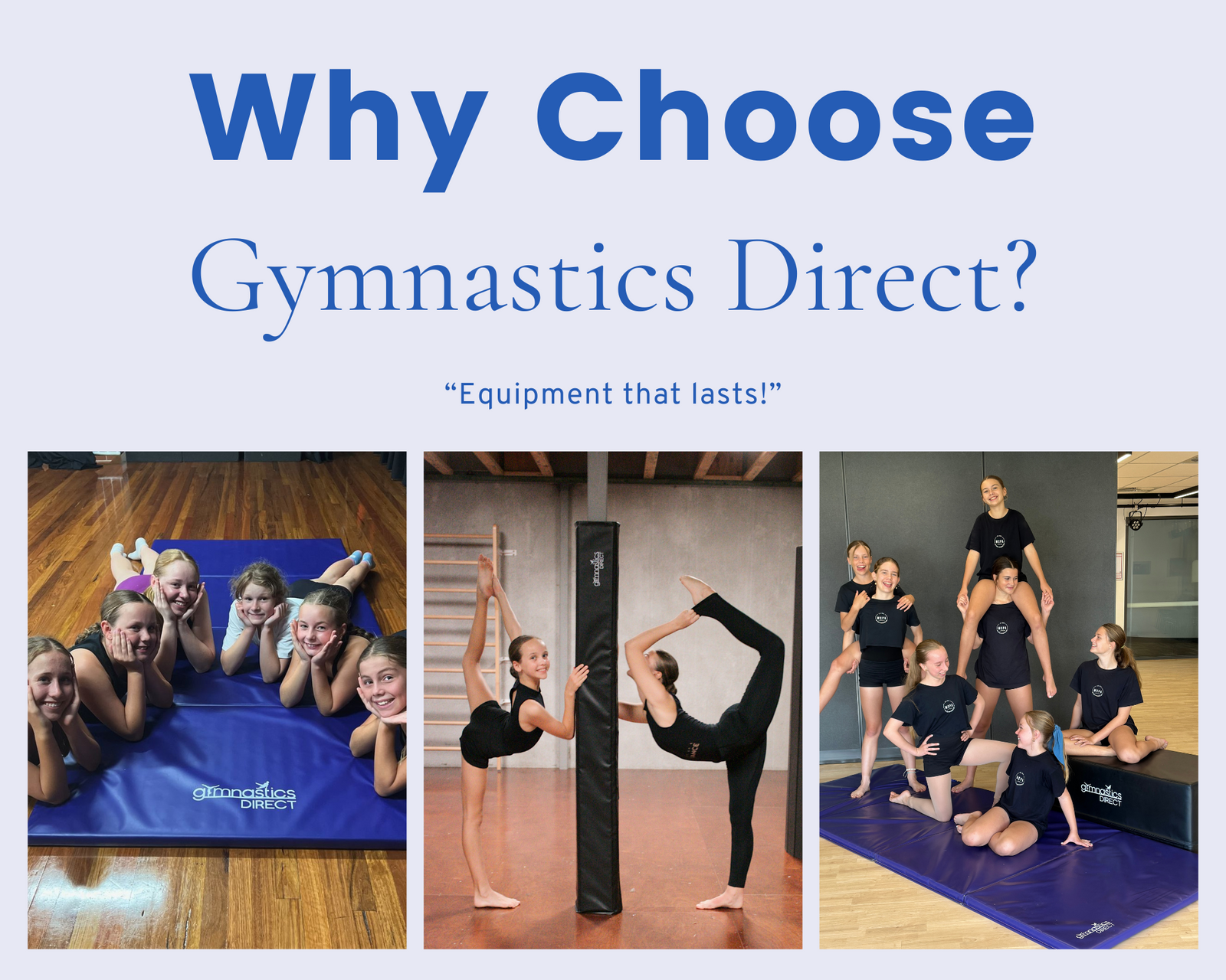 Why choose Gymnastics Direct?