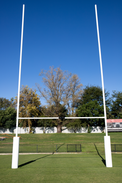 180cm Circular Rugby Post Padding
