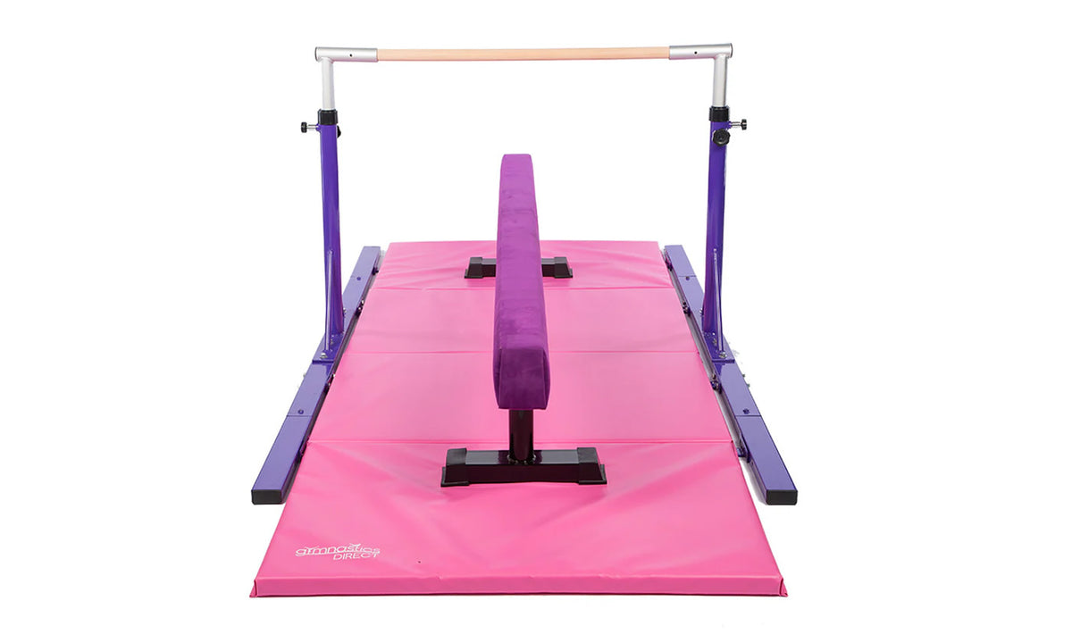 Elite Aluminium 3m 30cm High Beam, 2.5m Mat and Elite Junior Bar (Bundle)