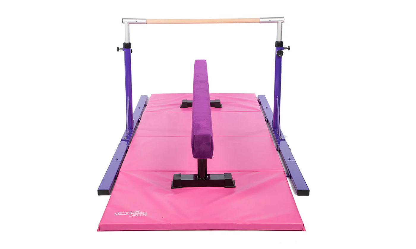 Elite Aluminium 3m 30cm High Beam, 2.5m Mat and Elite Junior Bar (Bundle)