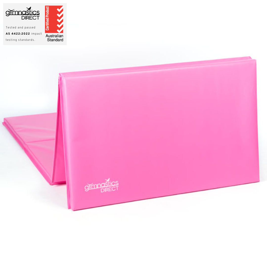 Pink gymnastics mat sale