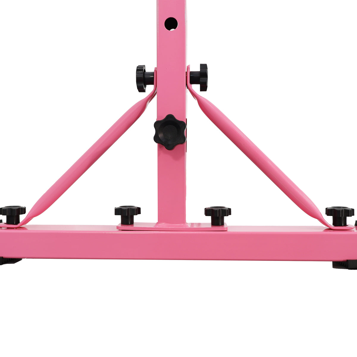 Portable Ballet Barre with Dual Height Crossbars