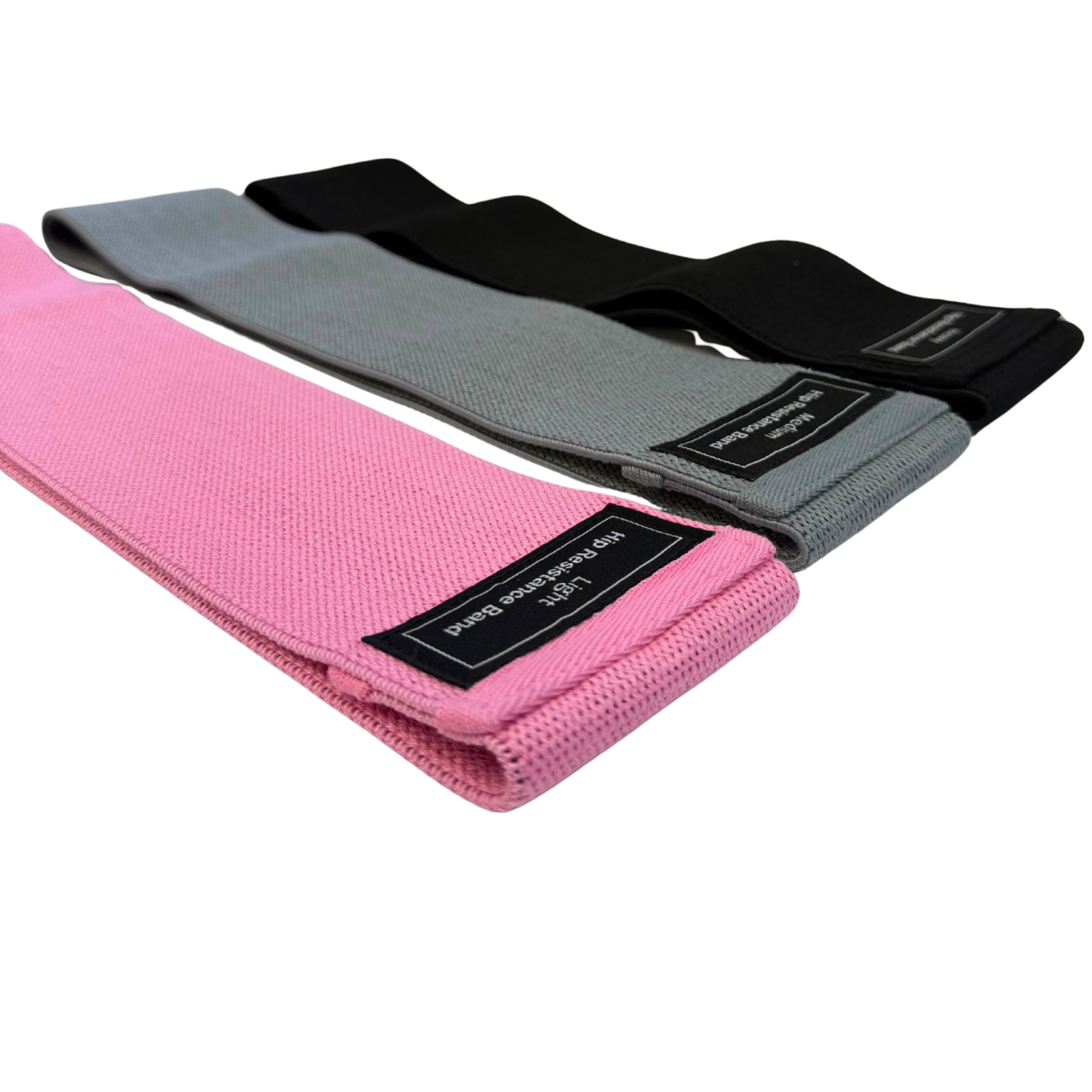 Fabric Booty Bands – 3 Resistance Levels