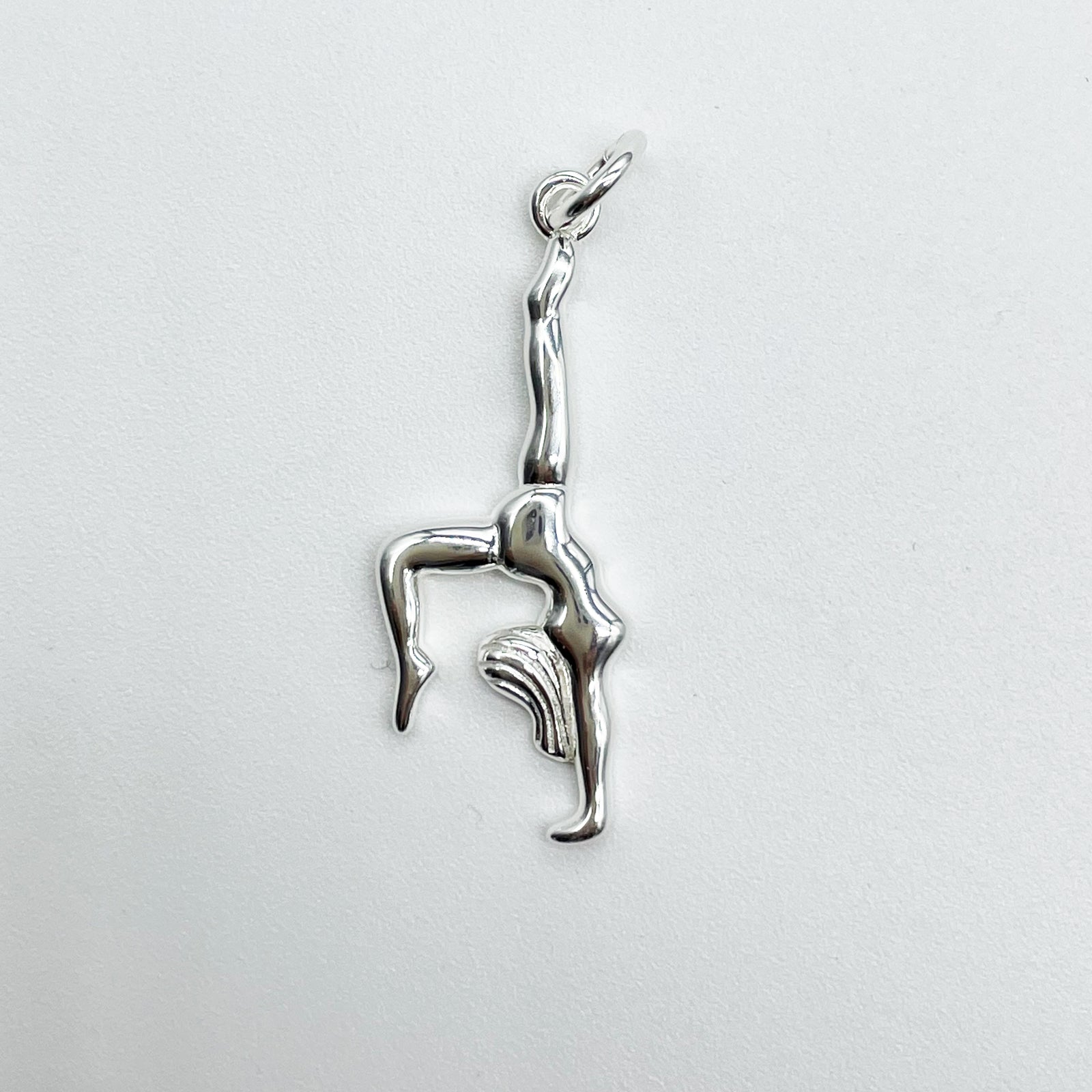Silver Gymnastics Pendant