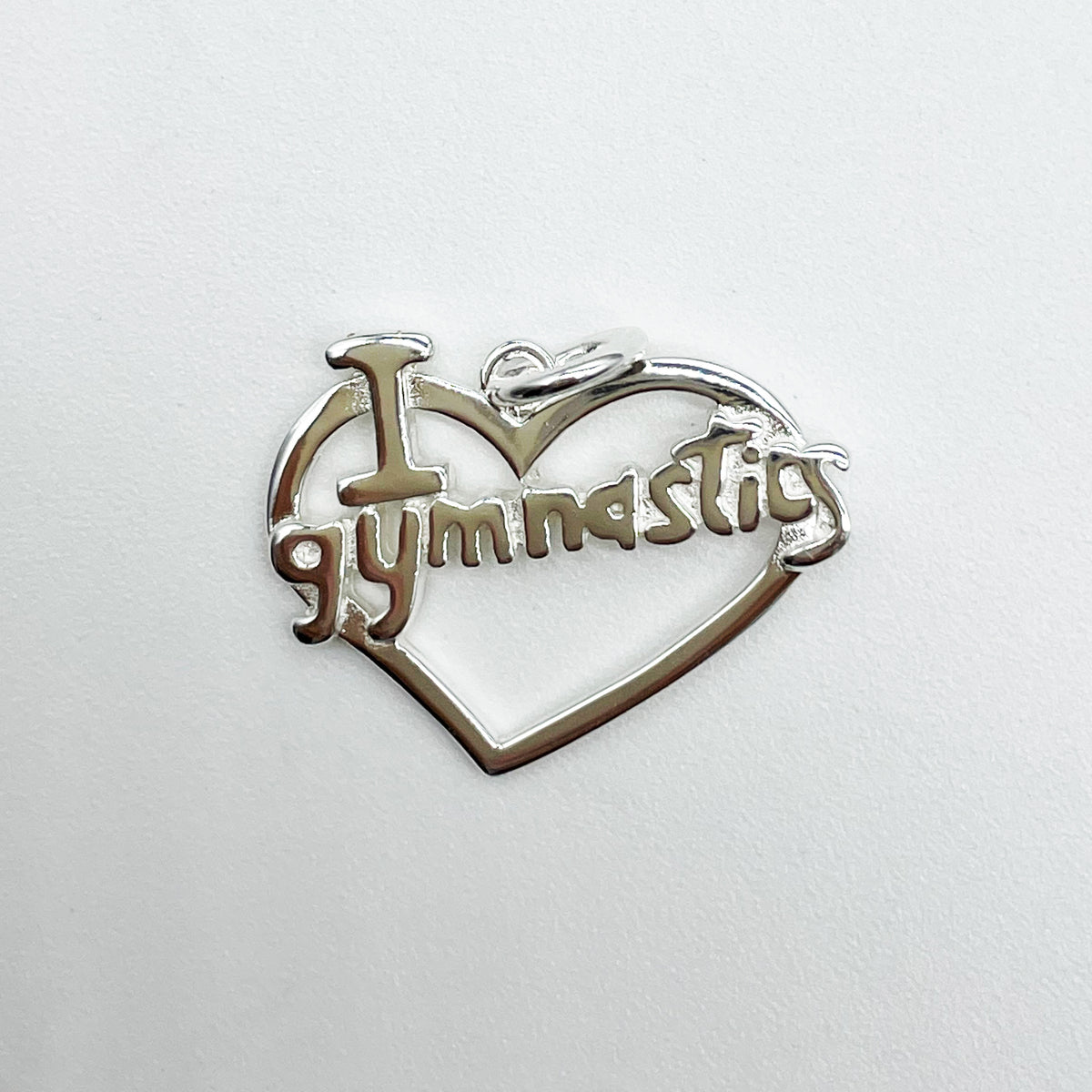 Silver Gymnastics Pendant