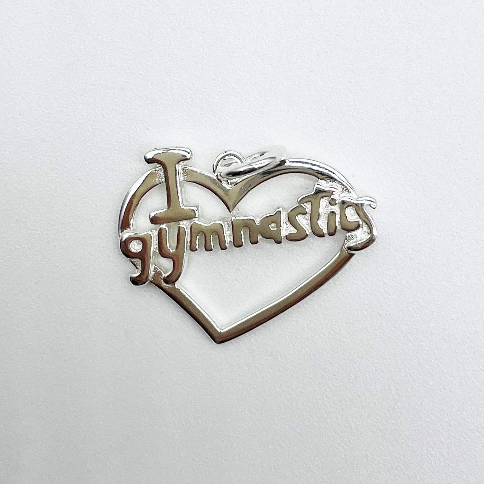 Silver Gymnastics Pendant