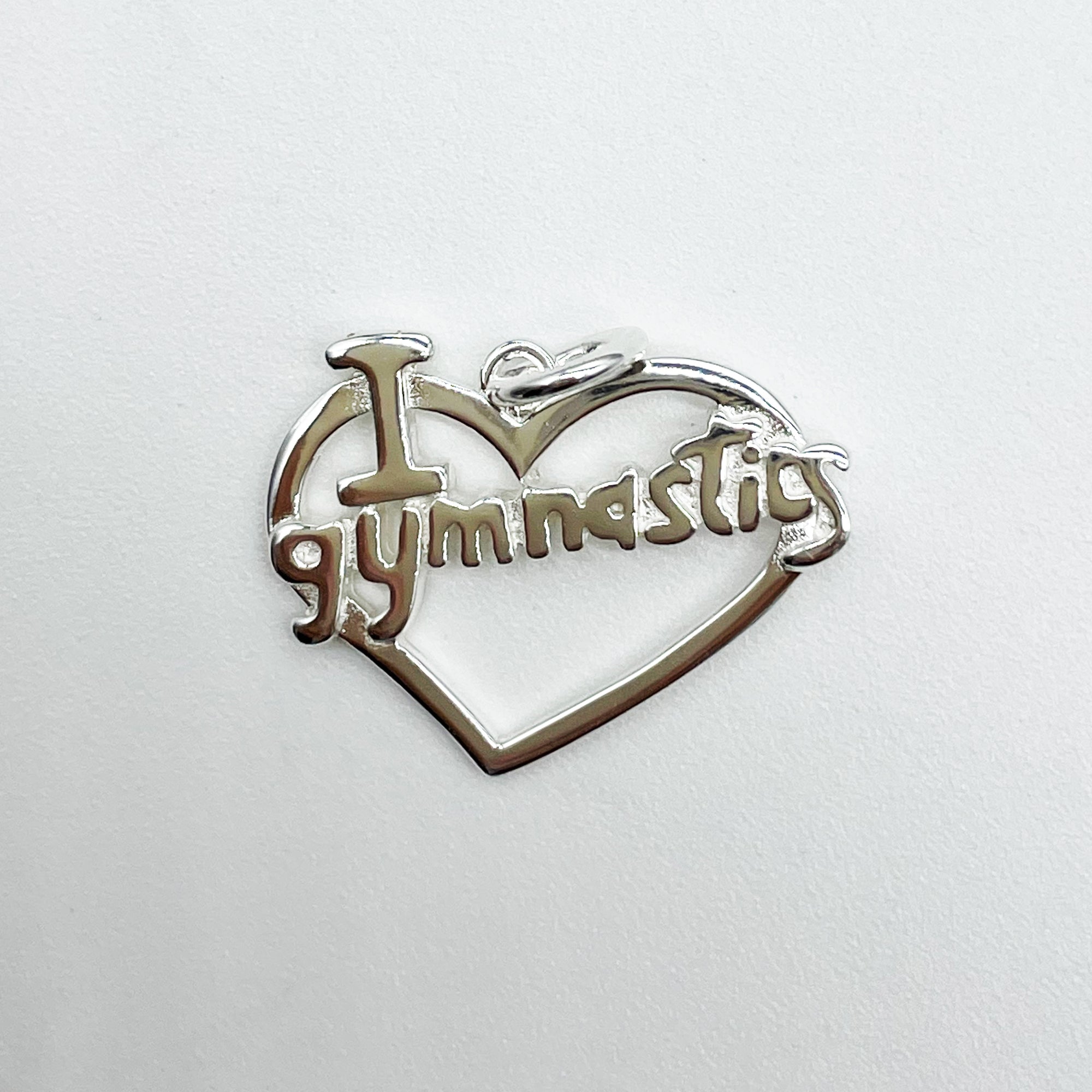 Silver Gymnastics Pendant