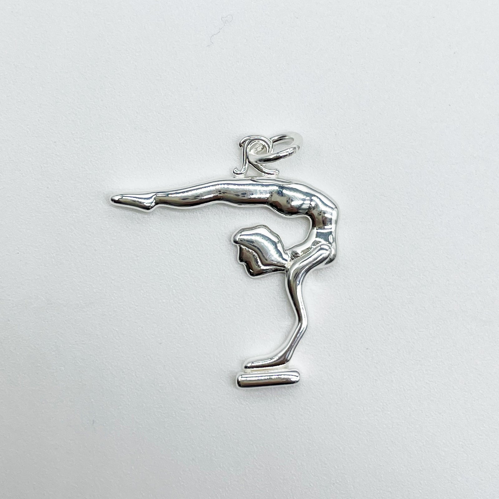 Silver Gymnastics Pendant