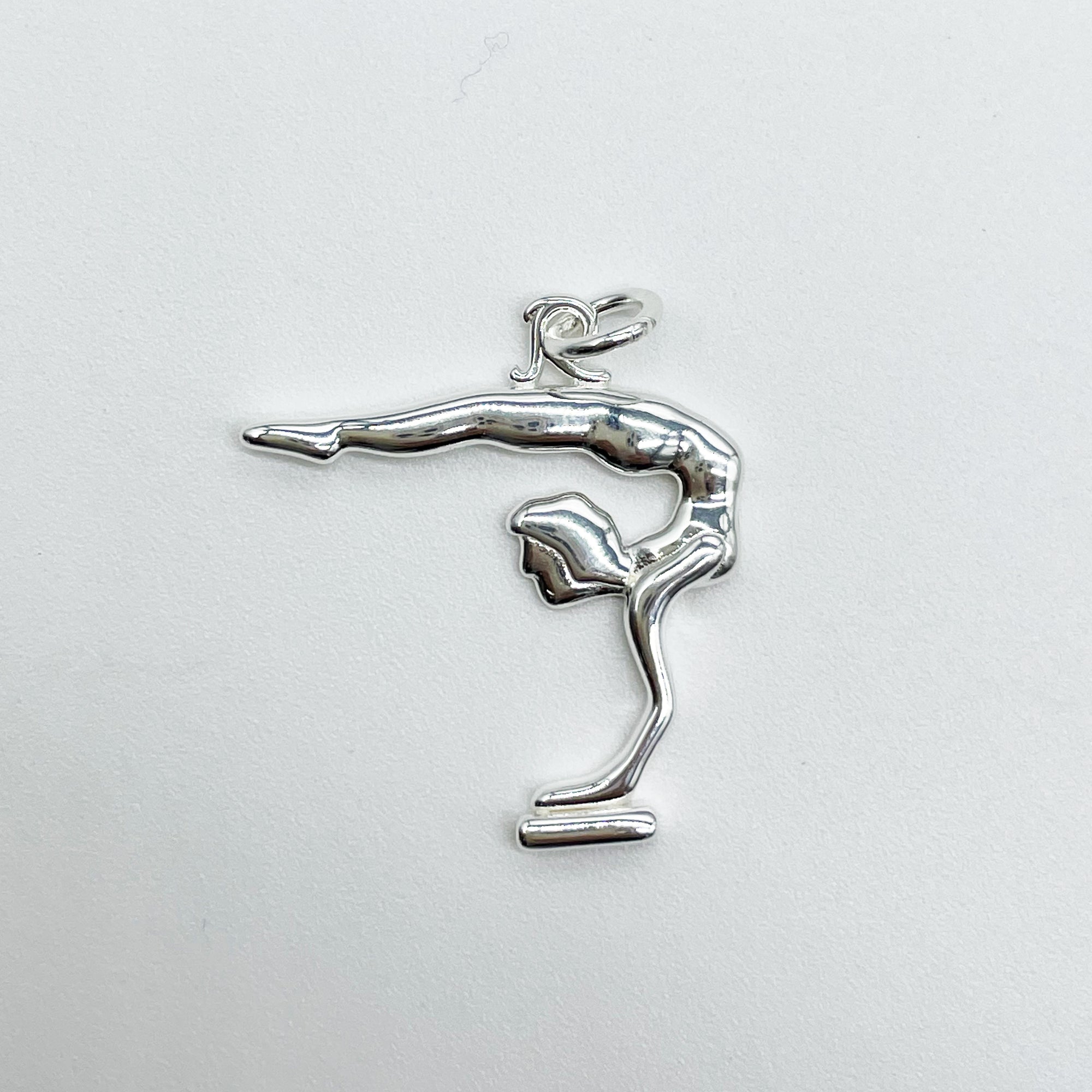 Silver Gymnastics Pendant