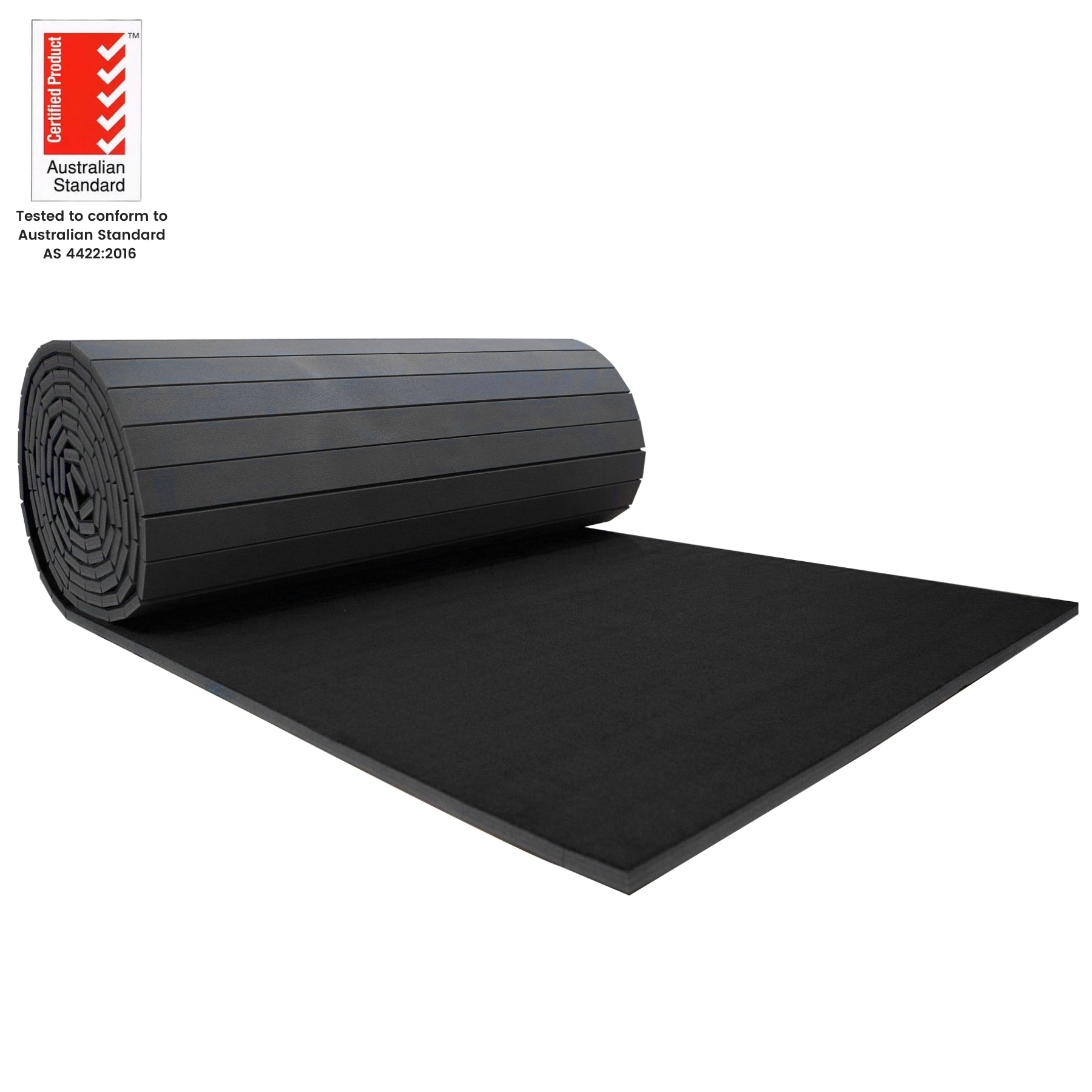 1.83m Wide Flexi Roll Tumbling Mat (BLACKPRE ORDER)