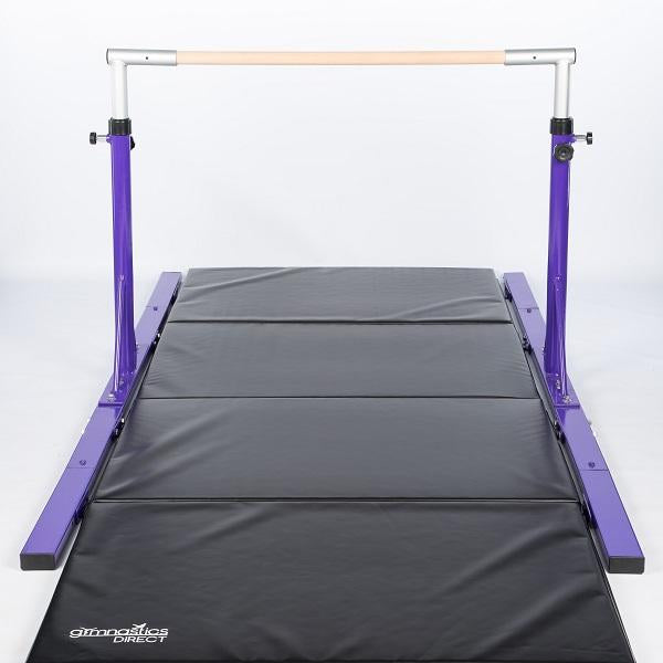 Elite Aluminium 3m (Adjustable Feet) Beam, Elite Junior Bar, and 2.5m Mat (Bundle)
