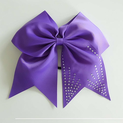 Rhinestone Design Cheer Bow