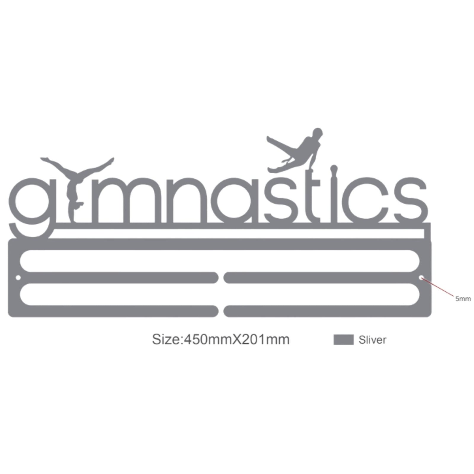 Gymnastics Medal Display Hanger