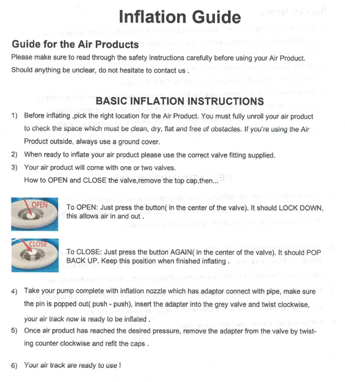 Air Track Repair Kit