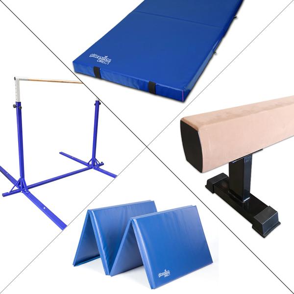 Elite High Bar, 3.5m 30cm Elite Beam, And 2 X Mat Combo