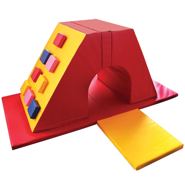 Climbing Trapezoid Bridge and Mat Set