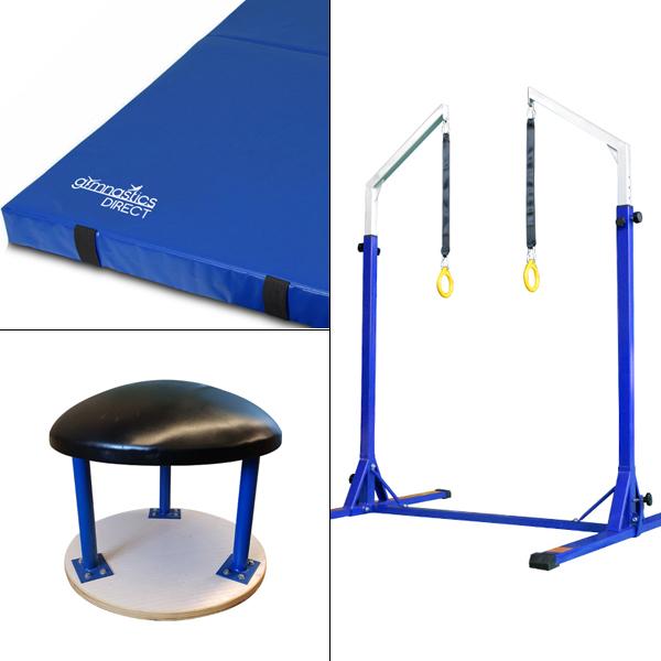 Elite Junior Rings, 10cm Crash Mat, And Mushroom Combo